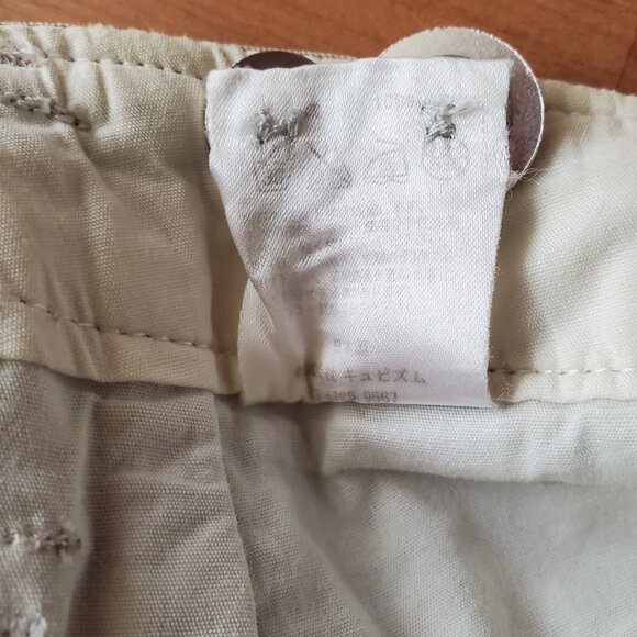 Men's Visvim Slim Chino Beige Color Size S VGUC  Made in Japan - Picture 6 of 6
